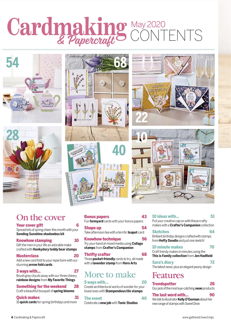 Cardmaking & Papercraft Preview Pages