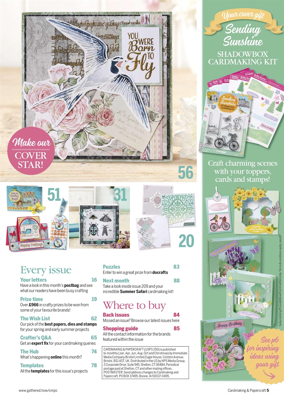 Cardmaking & Papercraft Preview Pages