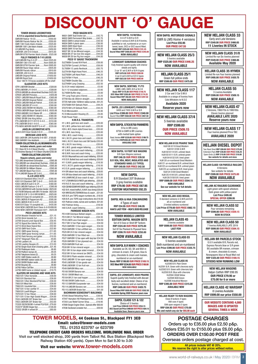 British Railway Modelling (BRM) Preview Pages