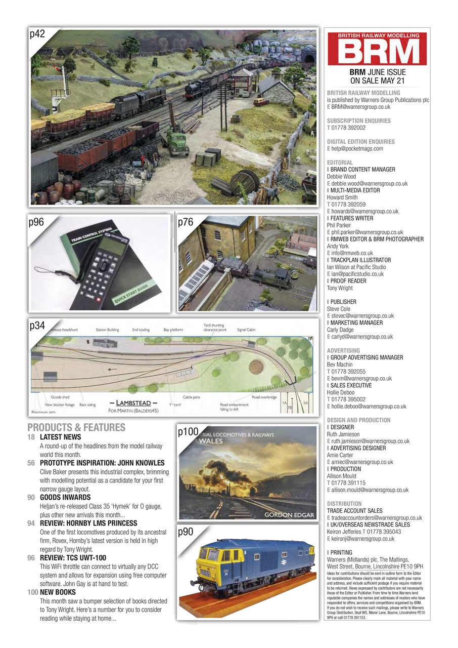 British Railway Modelling (BRM) Preview Pages