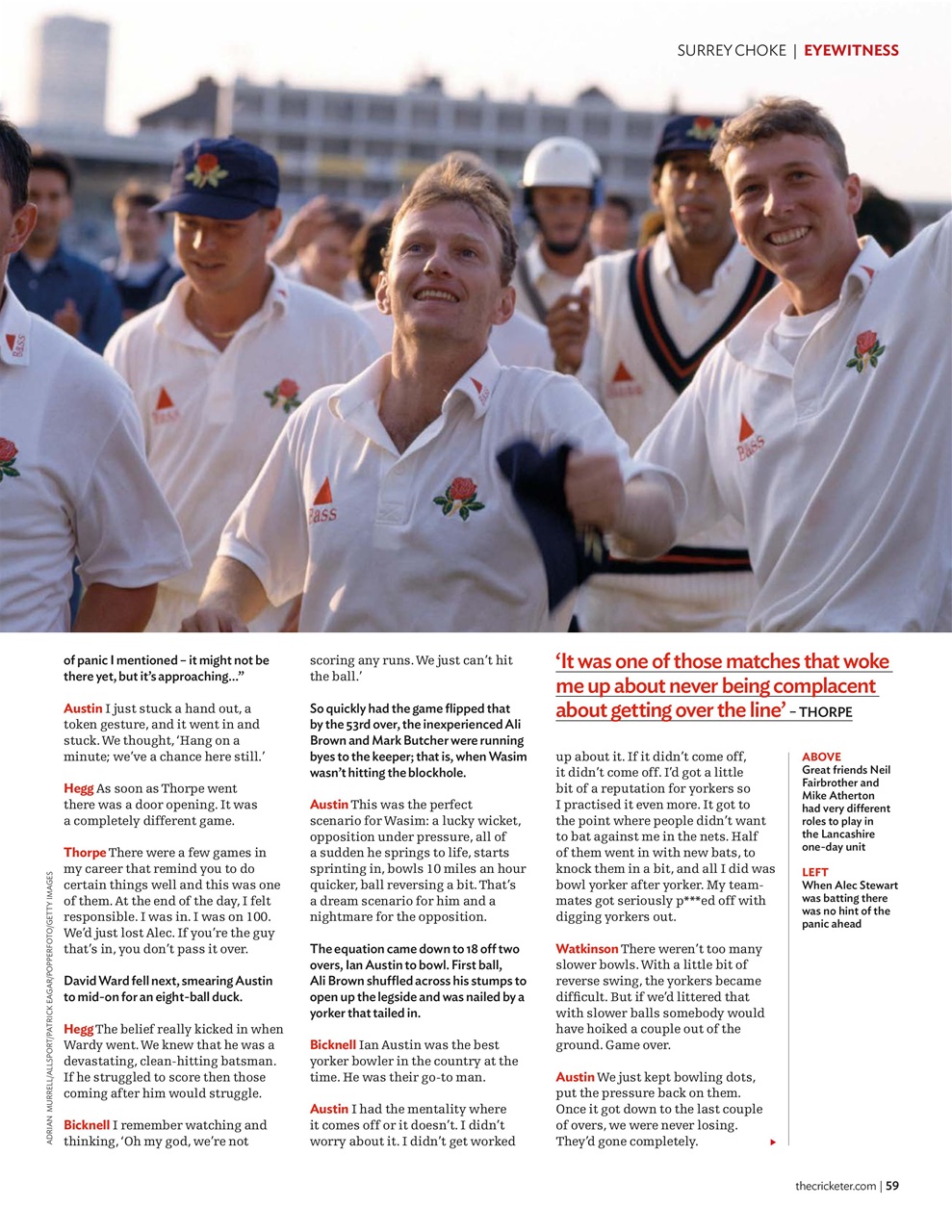 The Cricketer Magazine Preview Pages