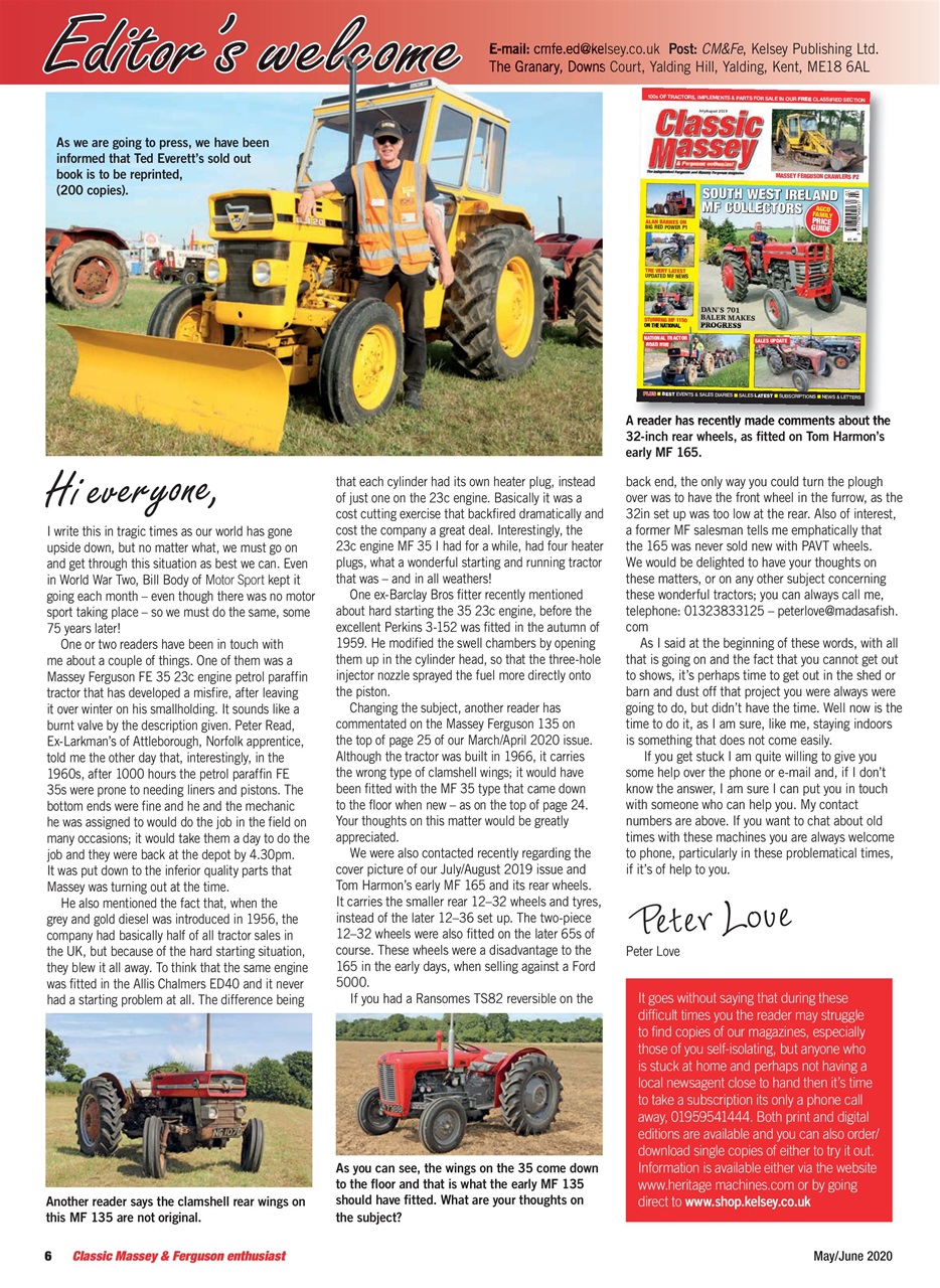 Classic Massey Preview Pages
