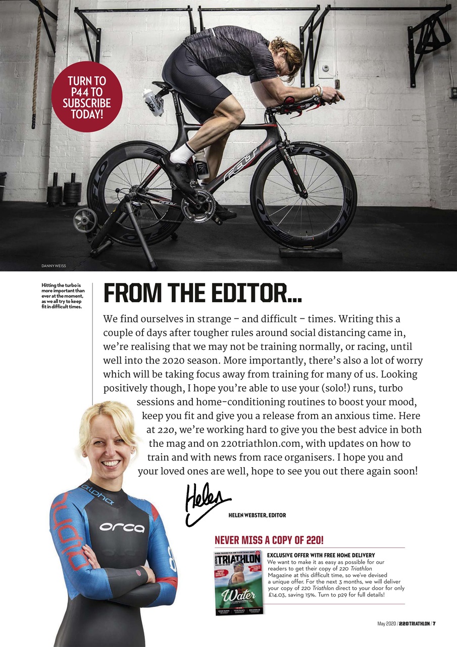 220 Triathlon Magazine Preview Pages