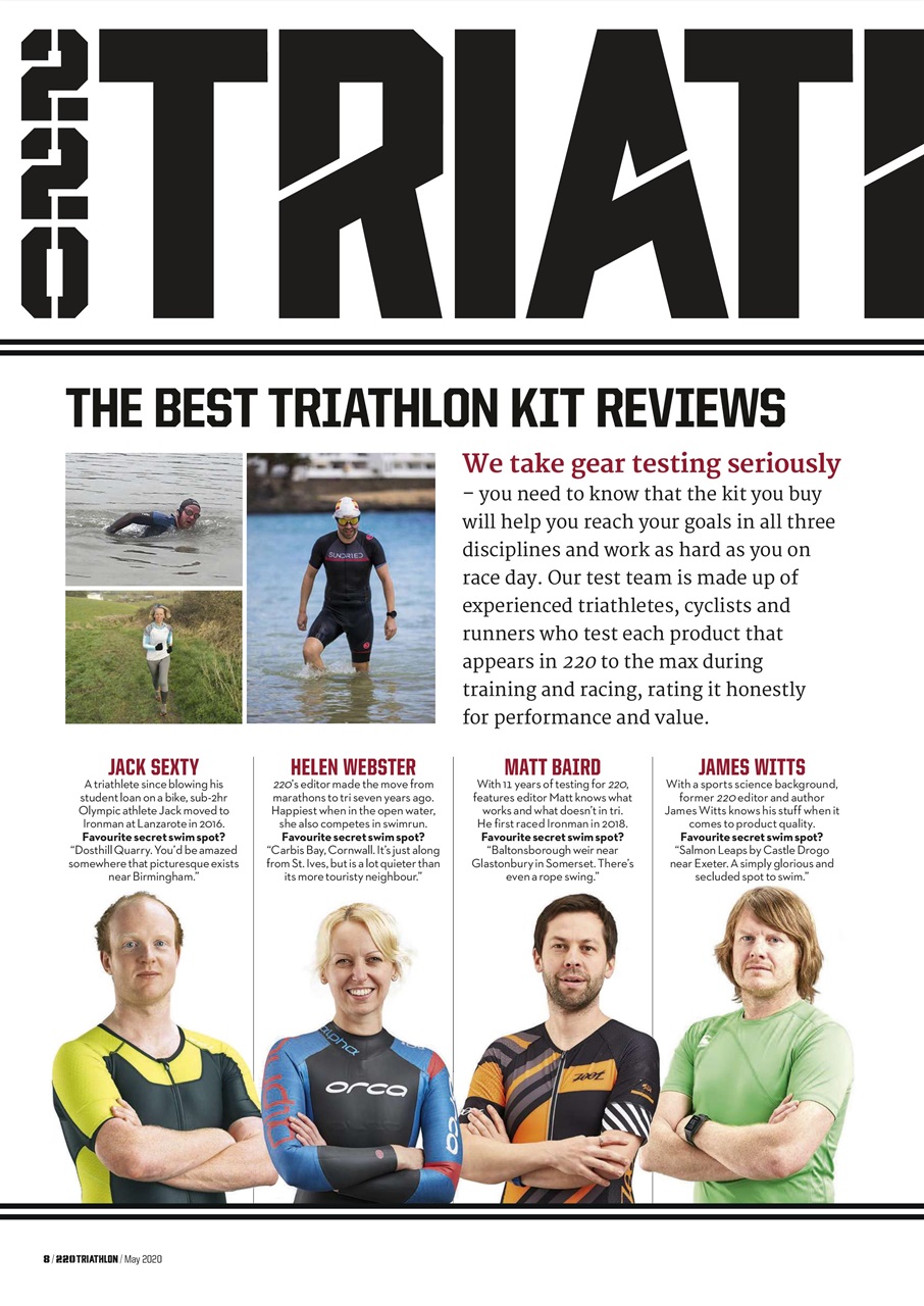 220 Triathlon Magazine Preview Pages