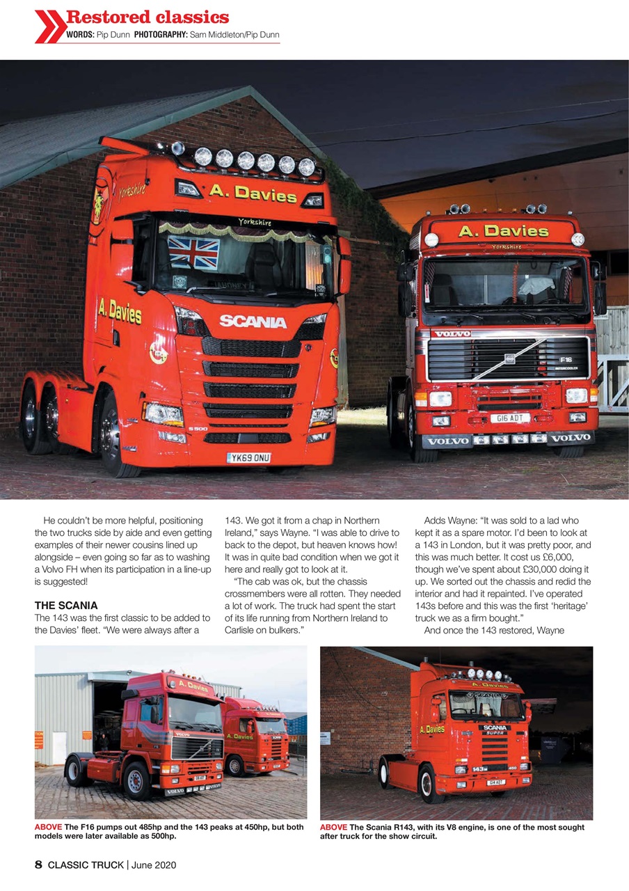 Classic Truck (OLD) Preview Pages
