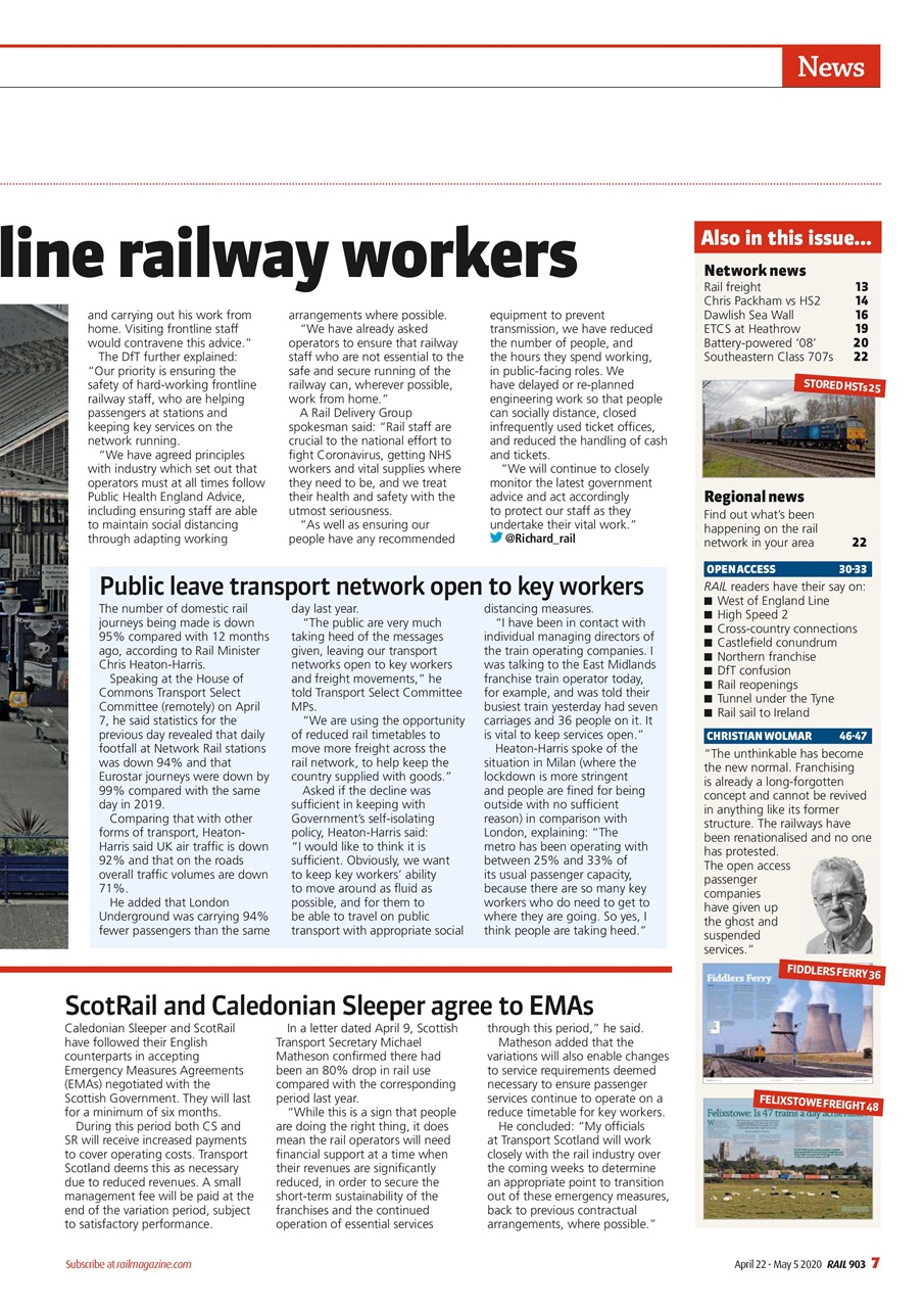 Rail Preview Pages