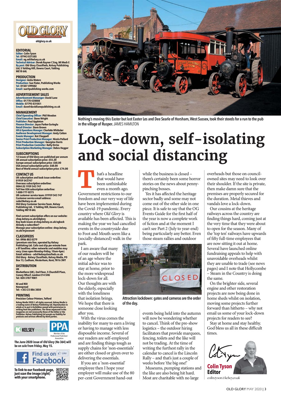 Old Glory Magazine Preview Pages