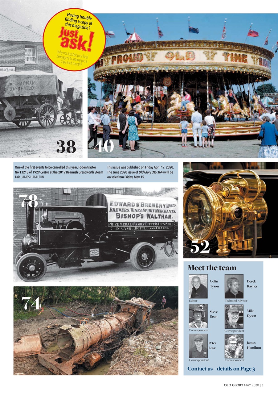 Old Glory Magazine Preview Pages