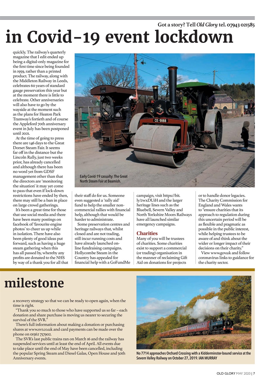 Old Glory Magazine Preview Pages