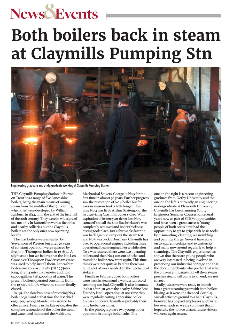 Old Glory Magazine Preview Pages