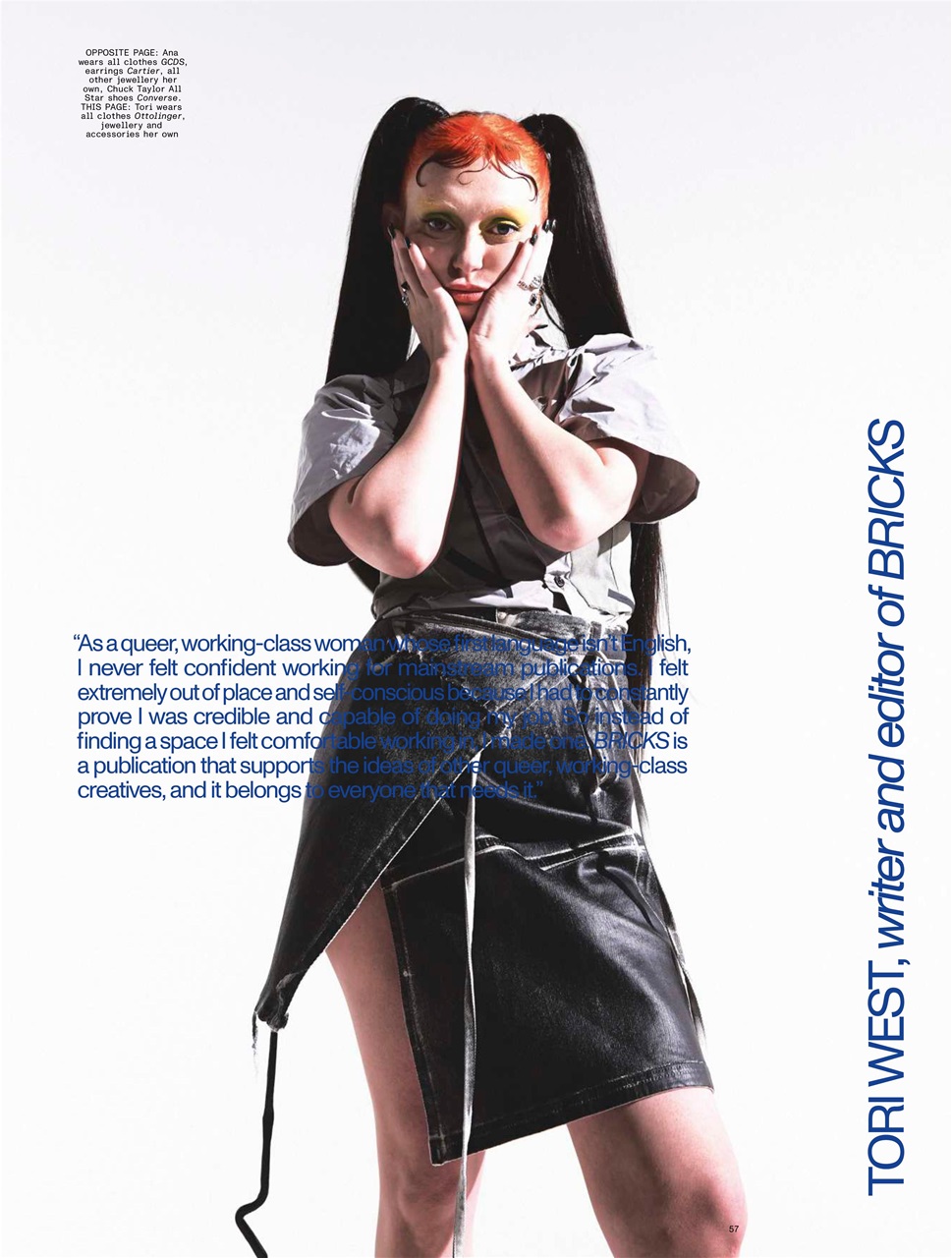 Dazed Magazine Preview Pages