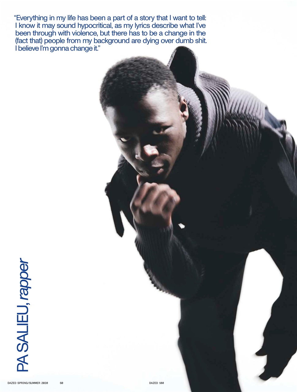 Dazed Magazine Preview Pages