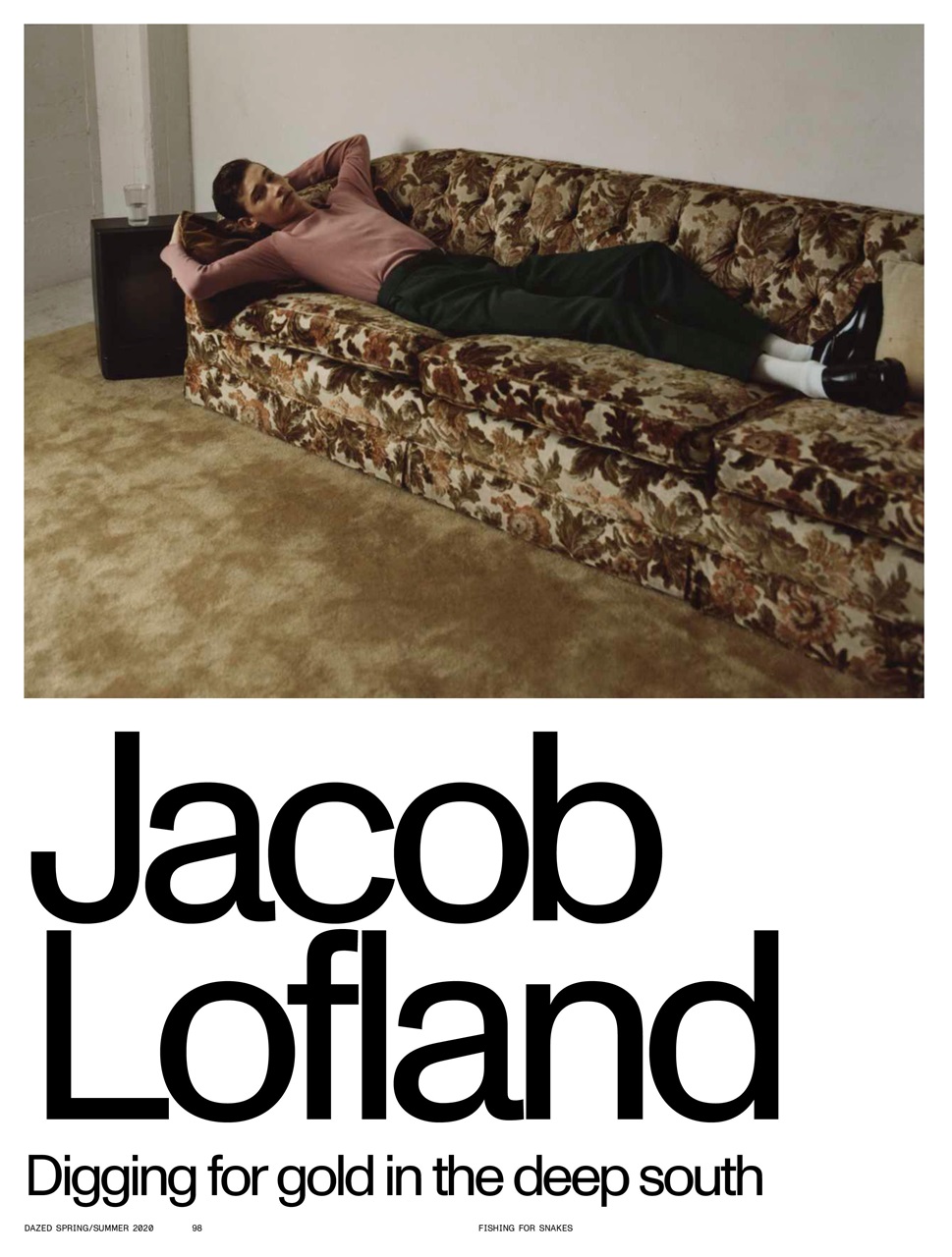 Dazed Magazine Preview Pages