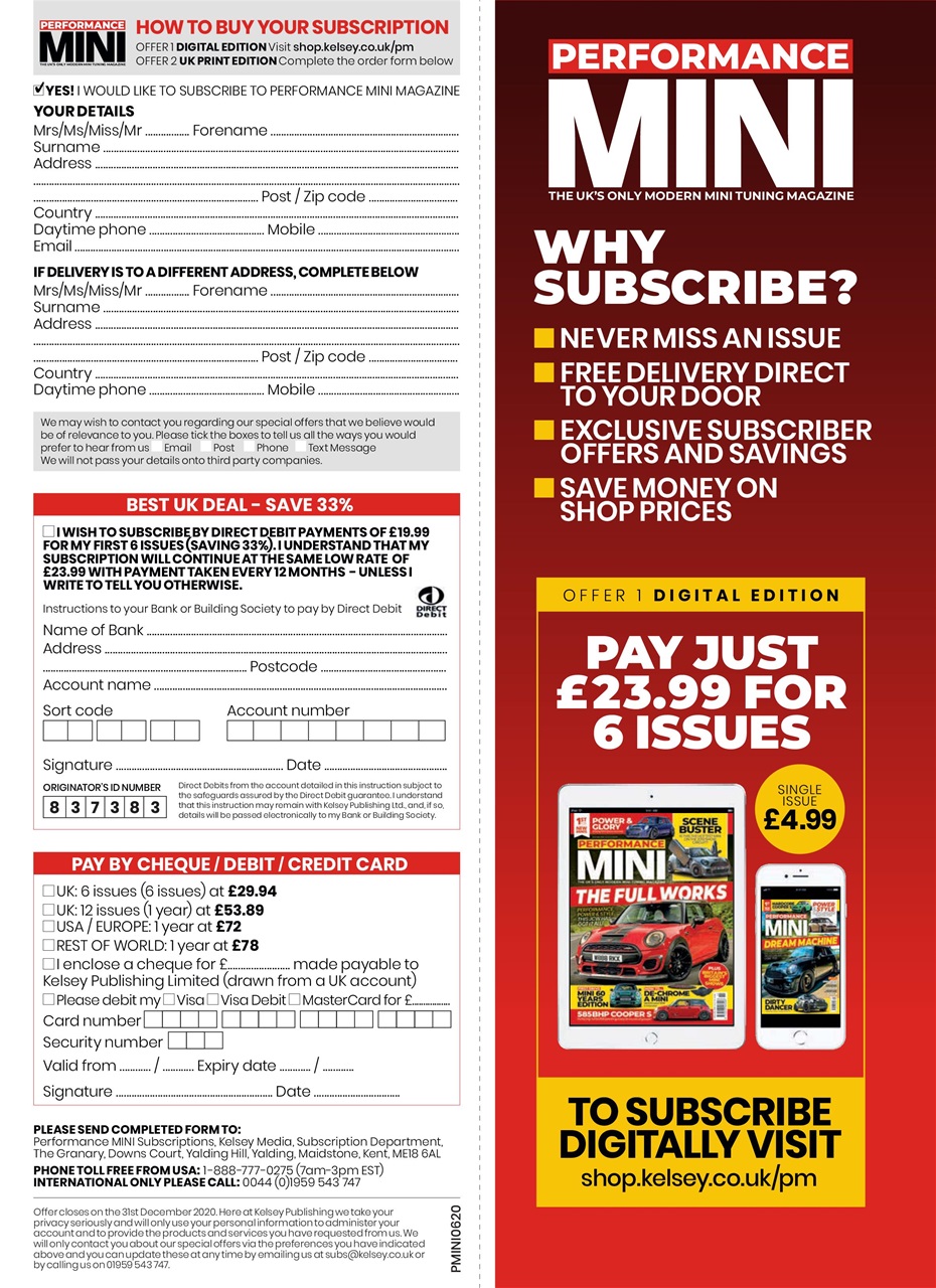 Performance Mini Preview Pages