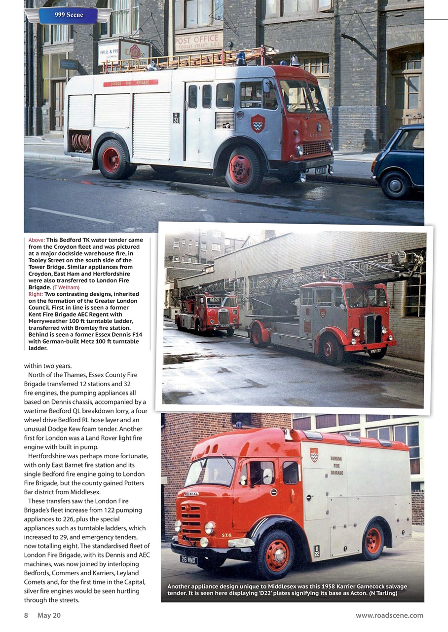 Vintage Roadscene Preview Pages