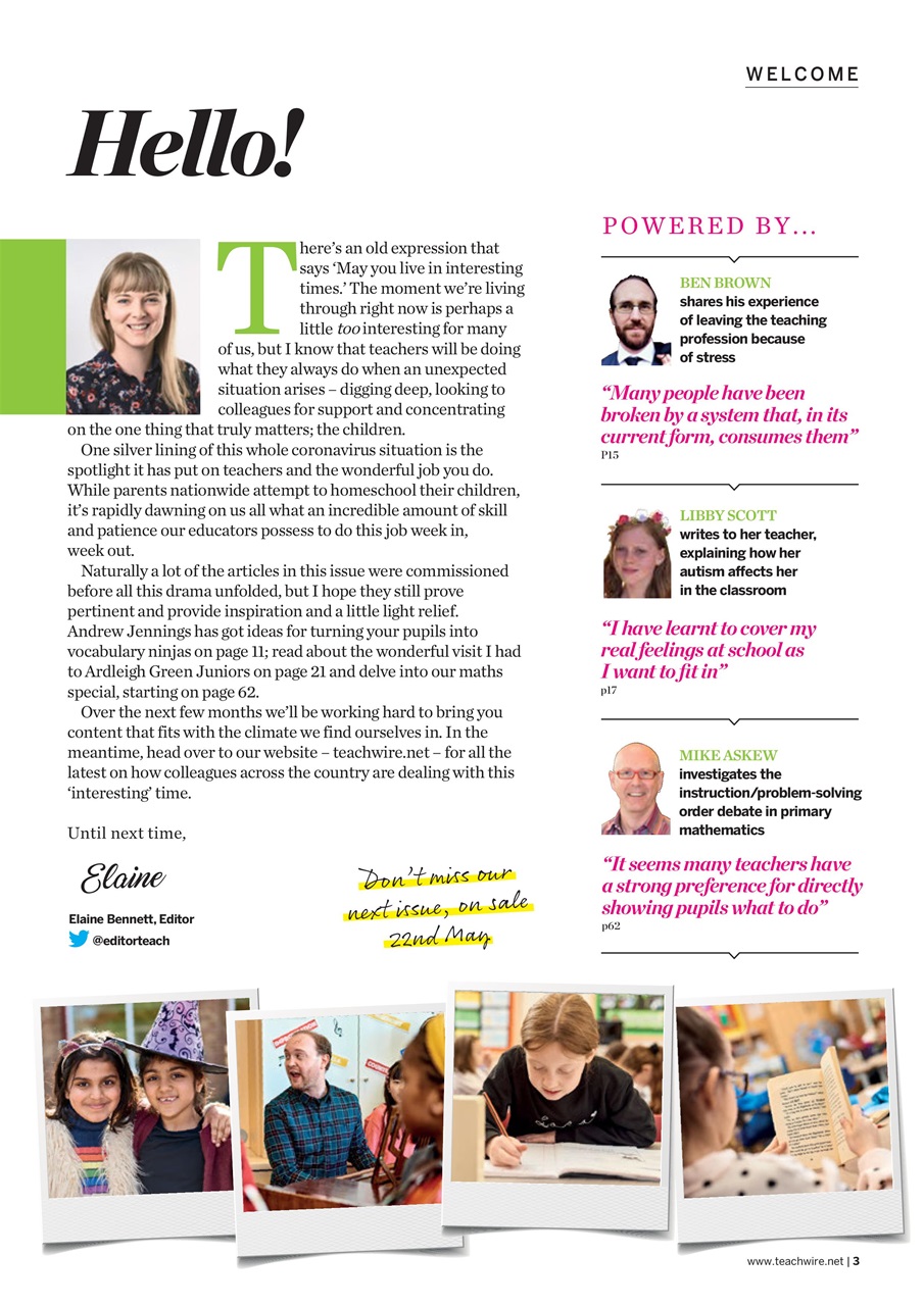 Teach Primary Preview Pages