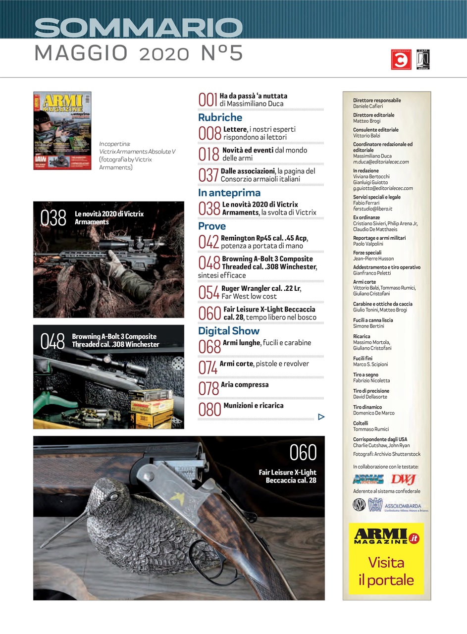 ARMI MAGAZINE Preview Pages