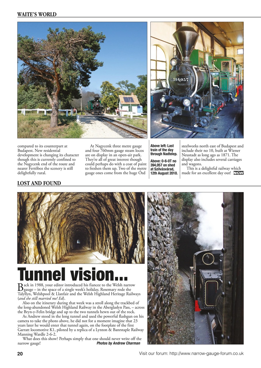 Narrow Gauge World Preview Pages