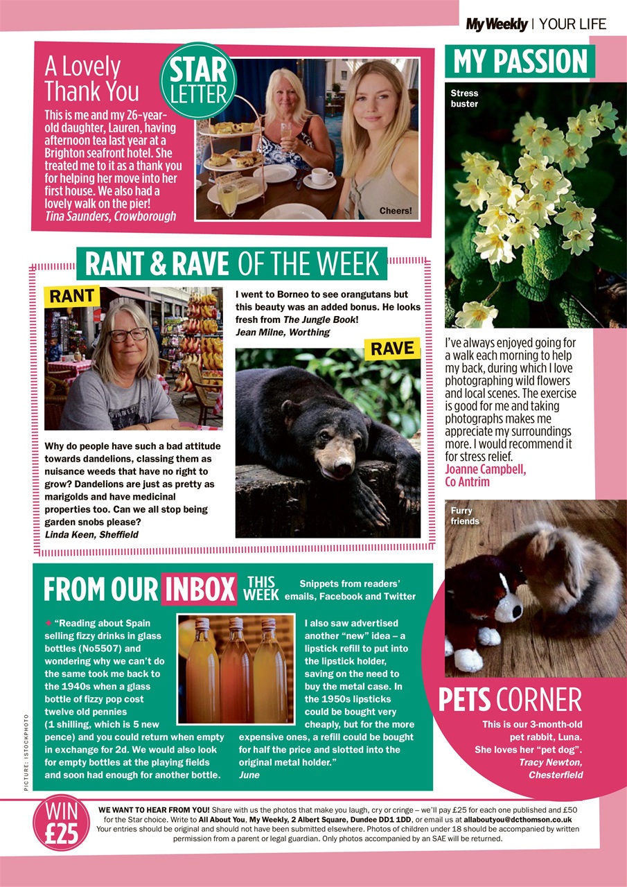 My Weekly Preview Pages