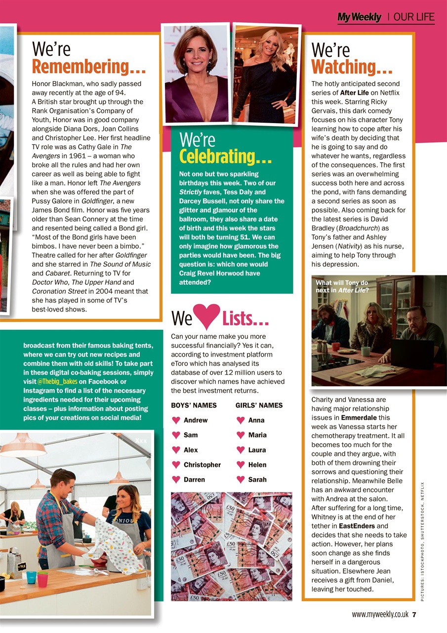 My Weekly Preview Pages