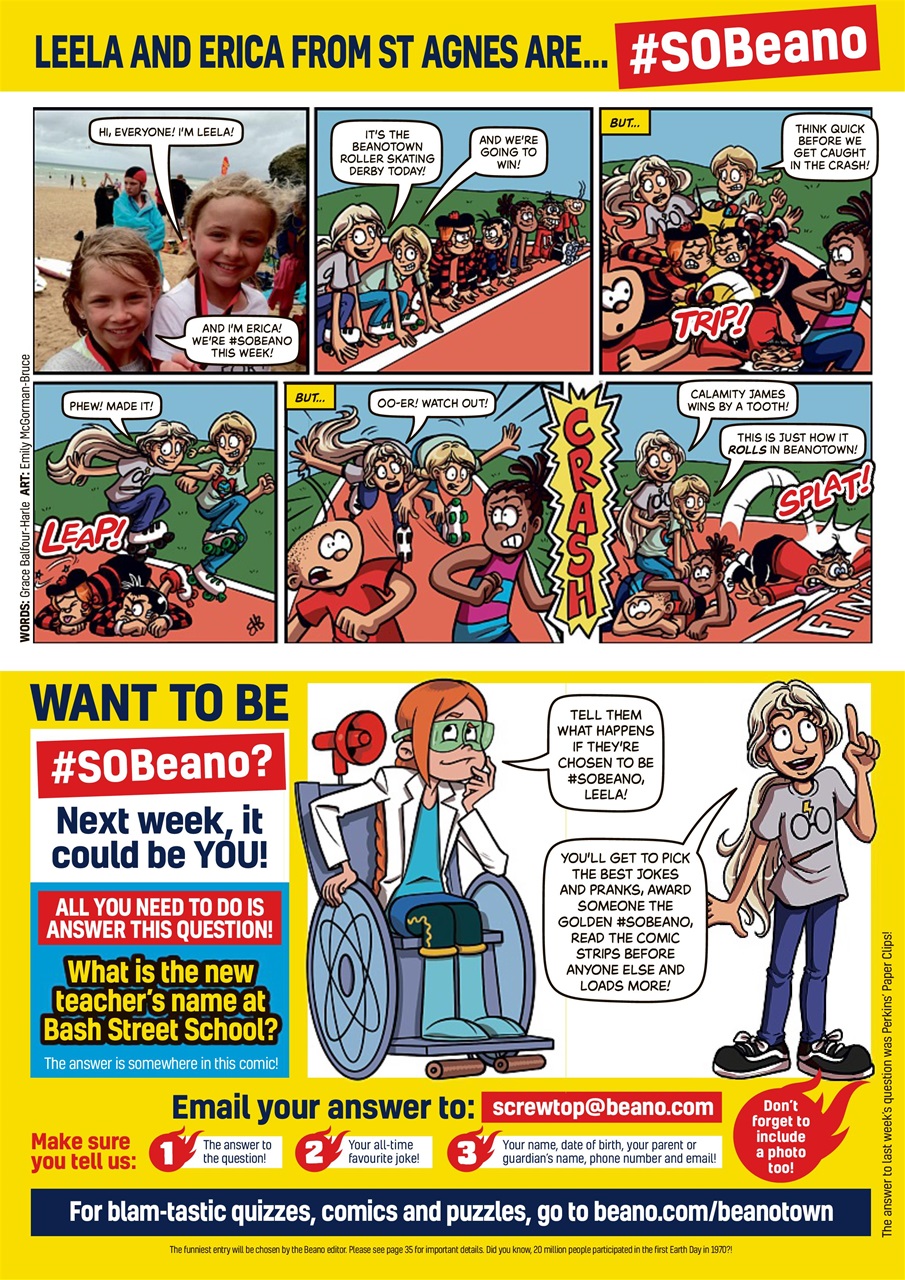 Beano Preview Pages