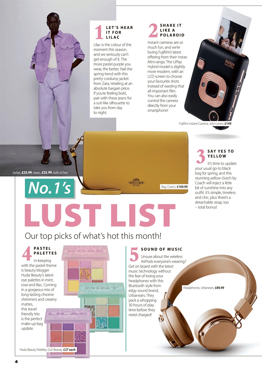 Number 1 Magazine Preview Pages