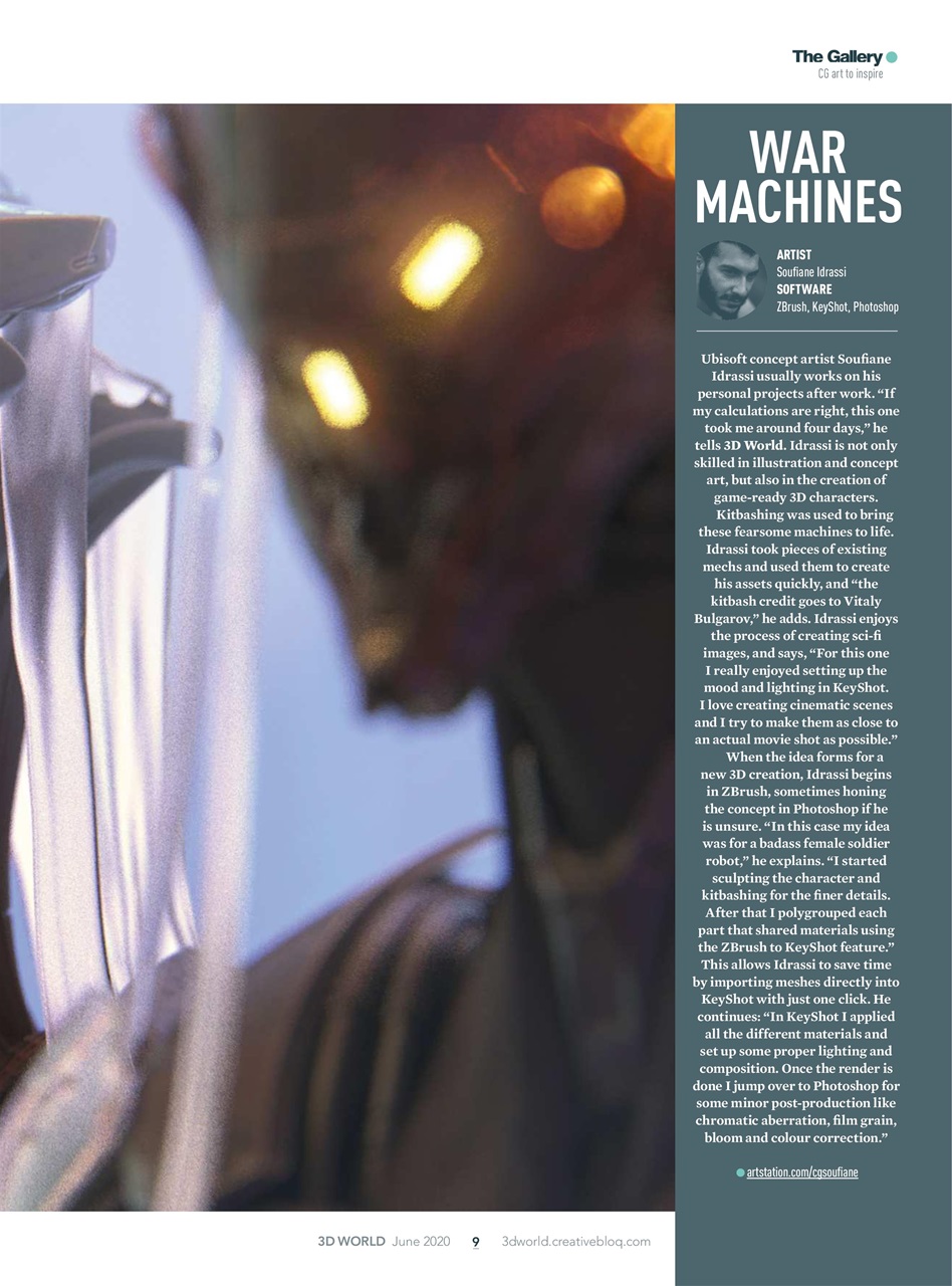 3D World Preview Pages