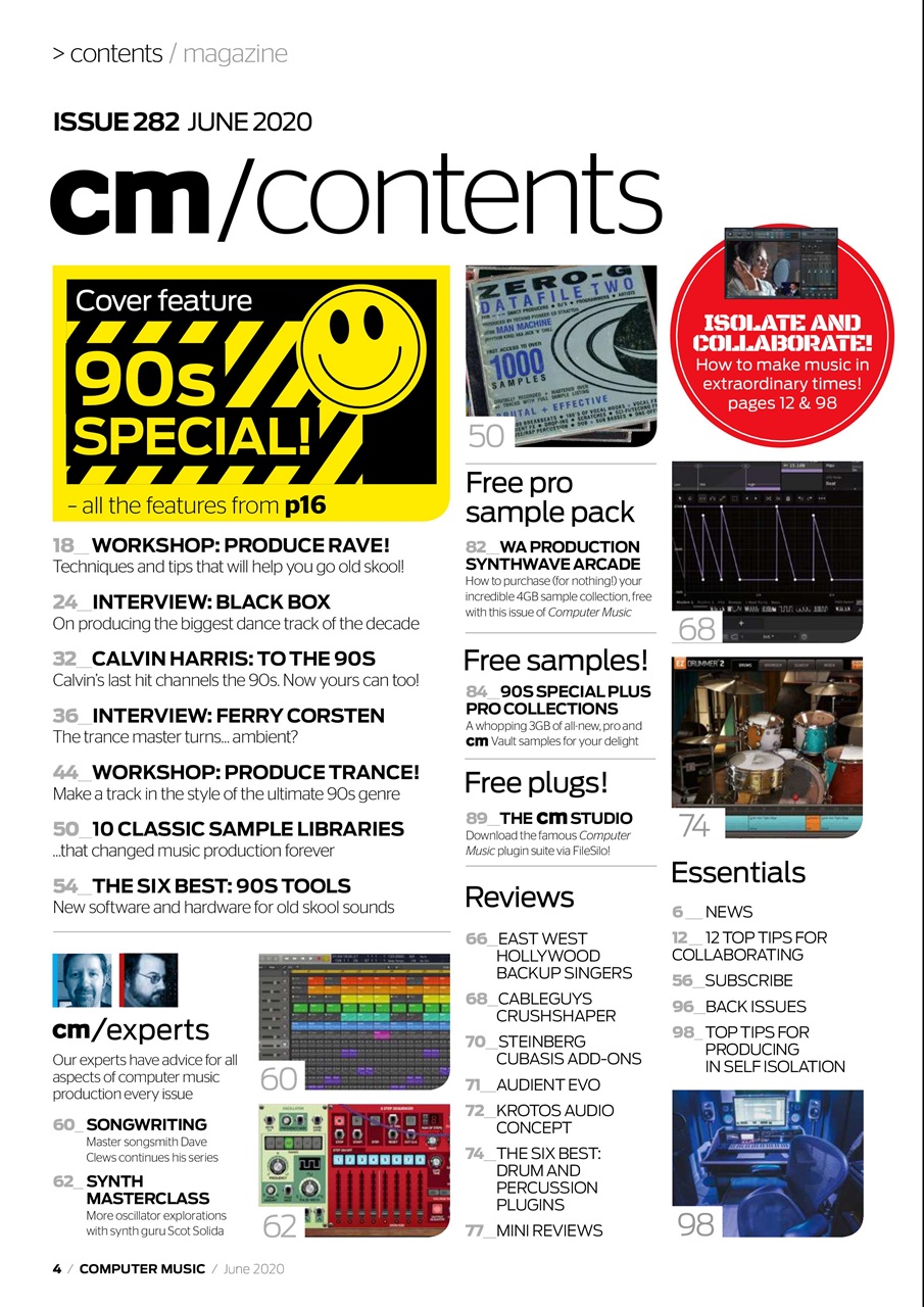 Computer Music Preview Pages