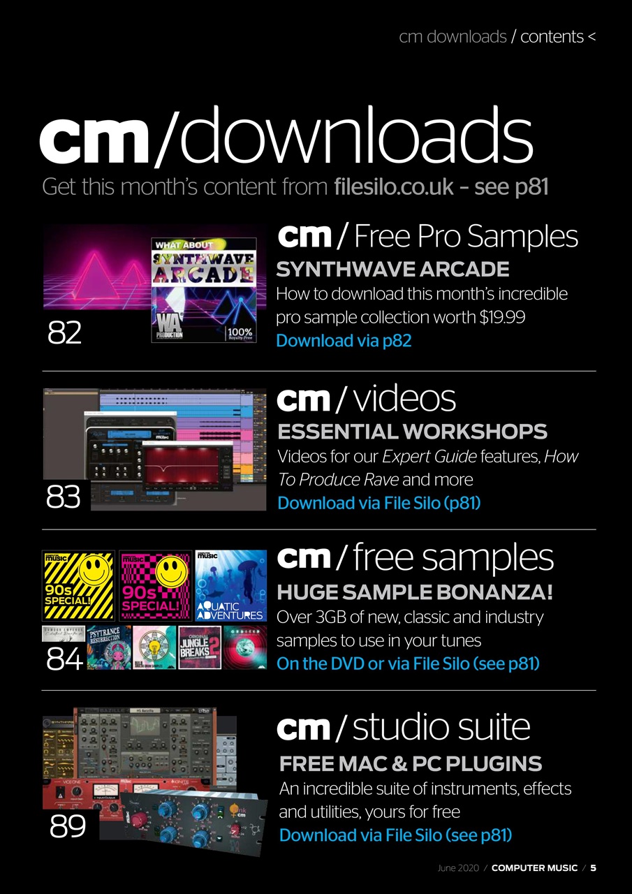 Computer Music Preview Pages