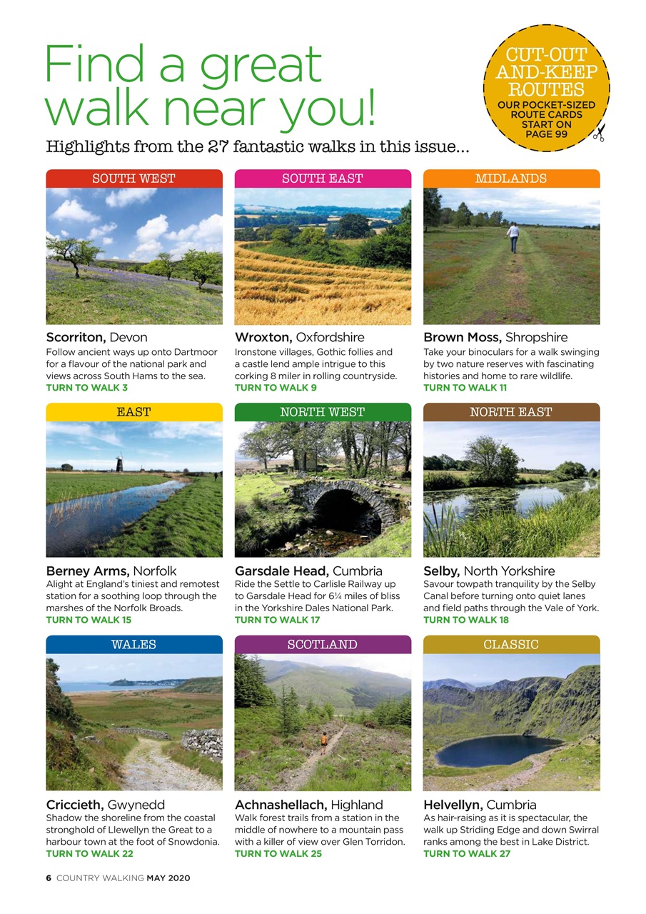 Country Walking Preview Pages