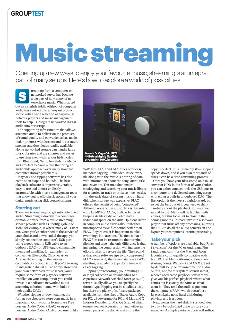 Hi-Fi Choice Preview Pages