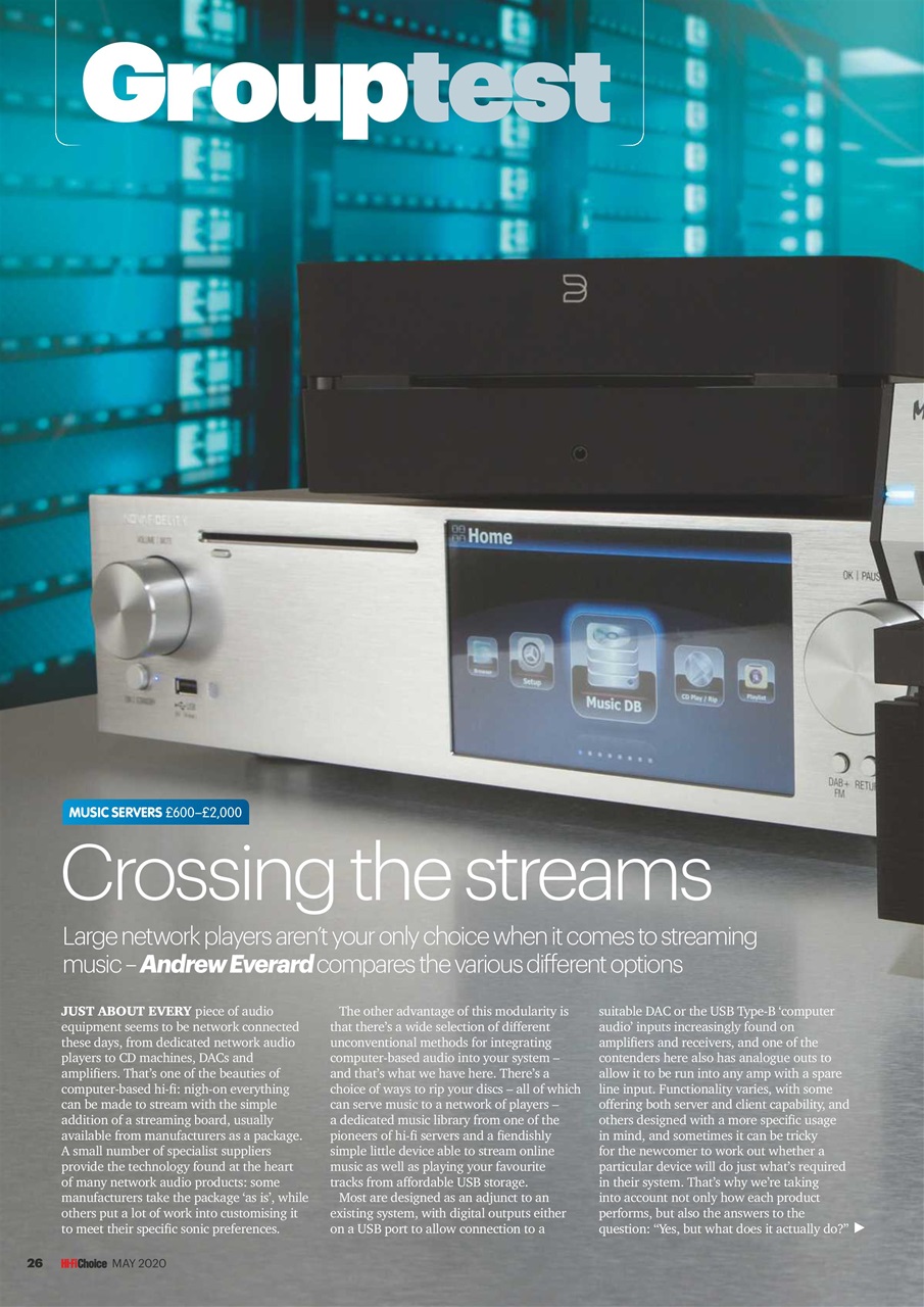 Hi-Fi Choice Preview Pages