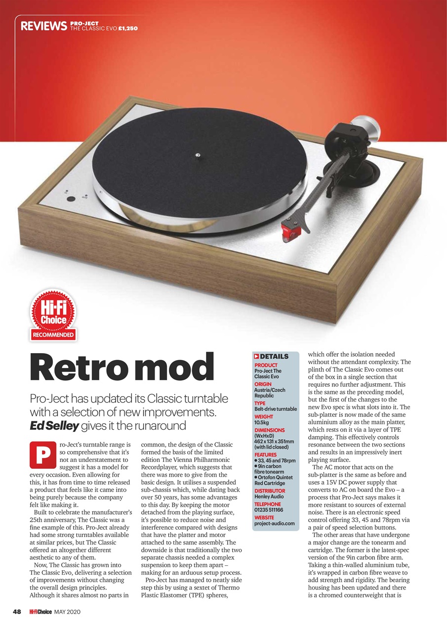 Hi-Fi Choice Preview Pages