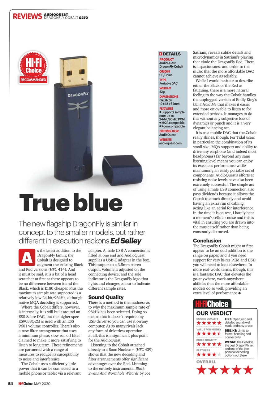 Hi-Fi Choice Preview Pages