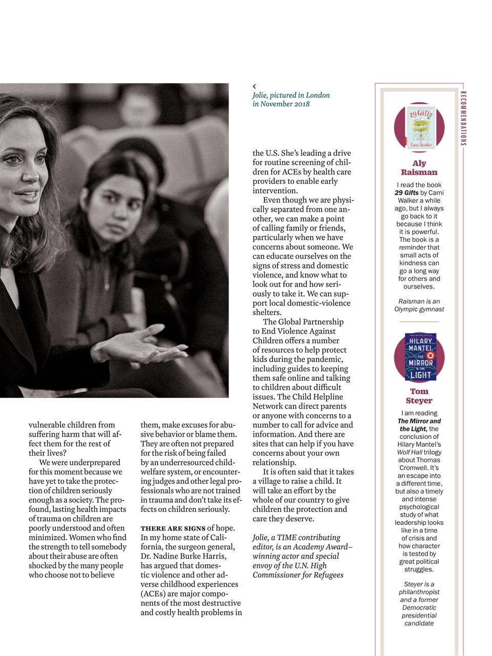 TIME Magazine Europe Preview Pages