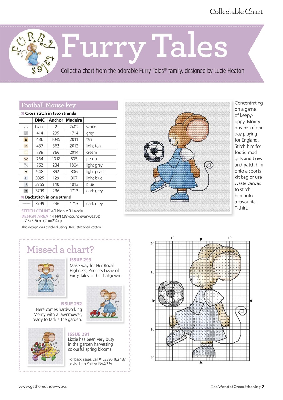 The World of Cross Stitching Preview Pages