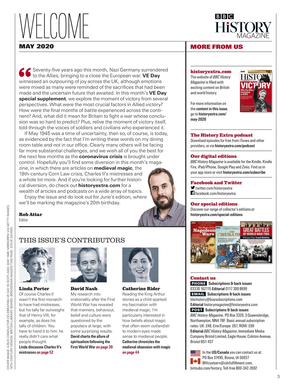 History Extra Magazine Preview Pages