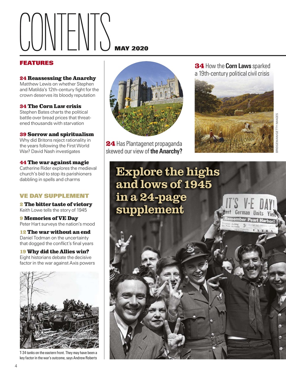 History Extra Magazine Preview Pages