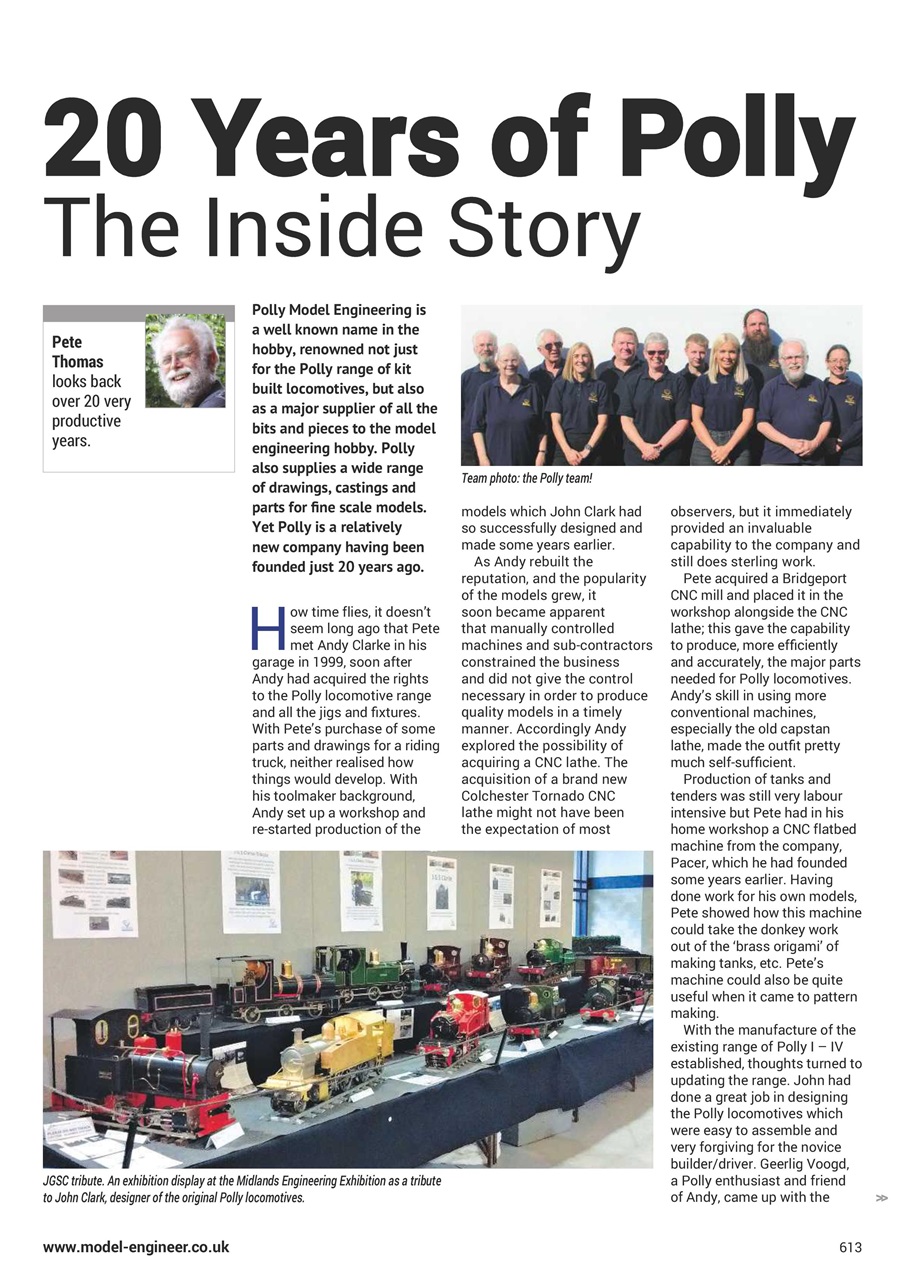 Model Engineer Preview Pages