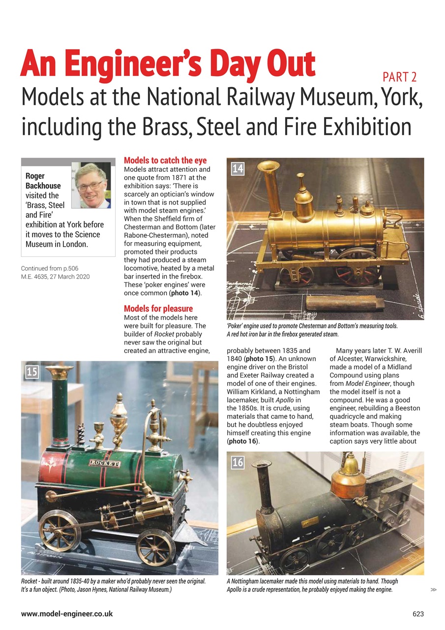 Model Engineer Preview Pages