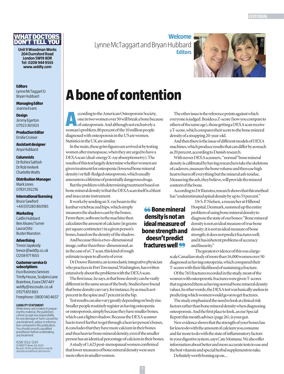 What Doctors Don't Tell You Preview Pages