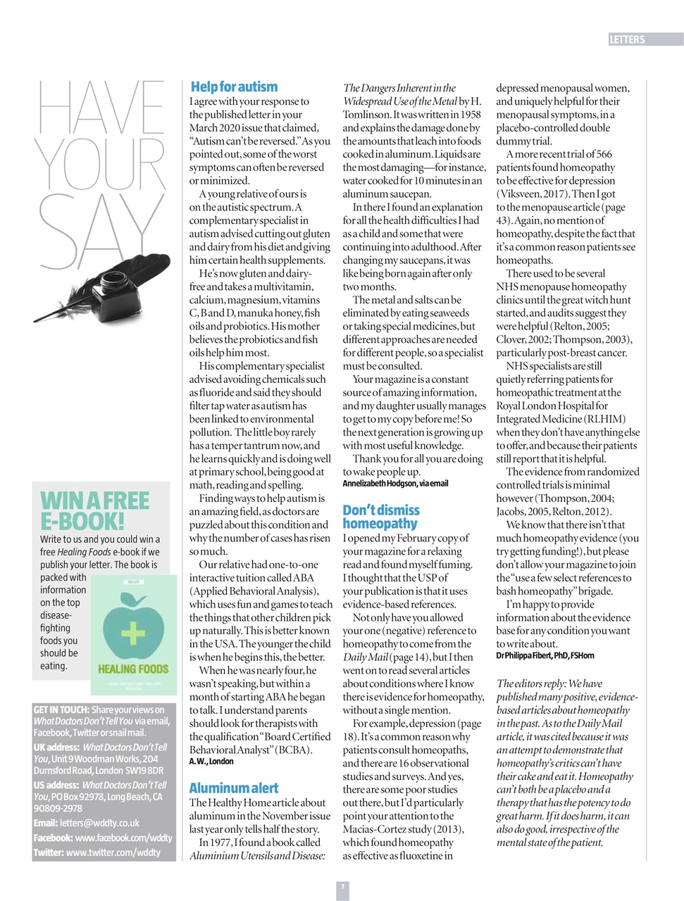 What Doctors Don't Tell You Preview Pages