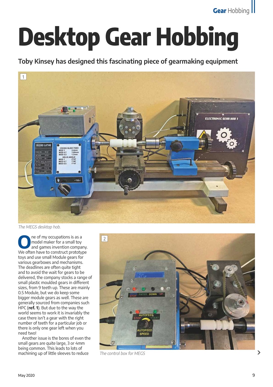 Model Engineer & Workshop Magazine Preview Pages