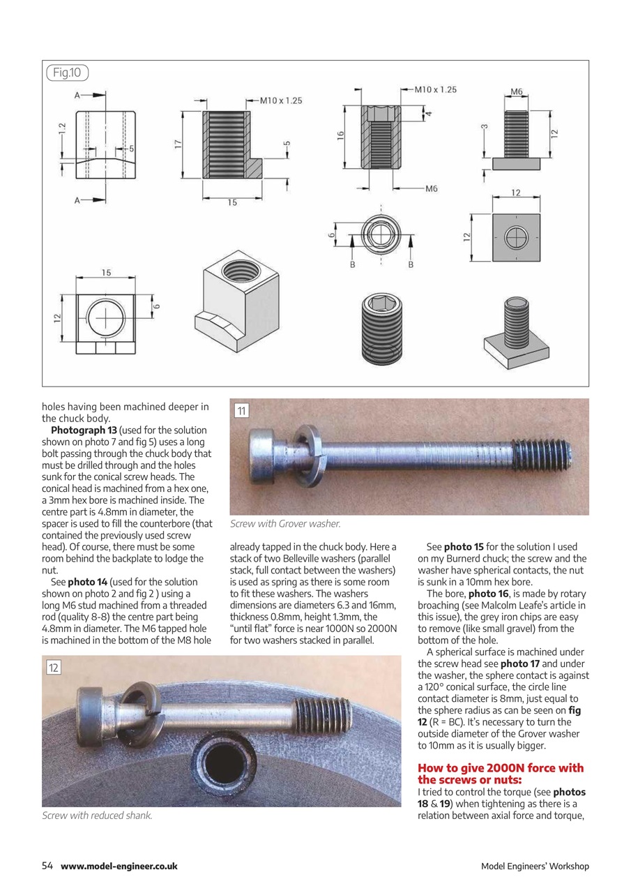 Model Engineer & Workshop Magazine Preview Pages