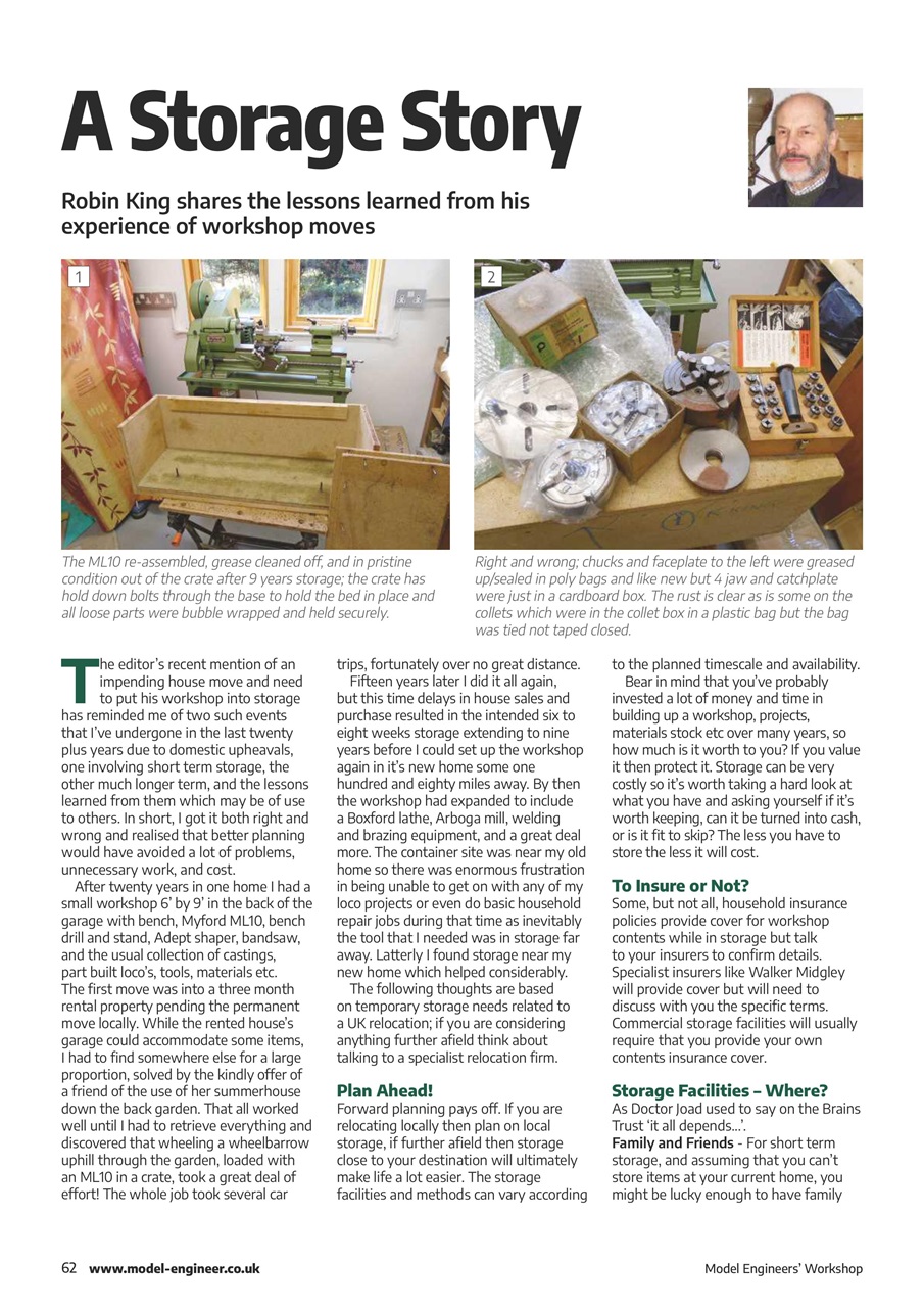 Model Engineer & Workshop Magazine Preview Pages