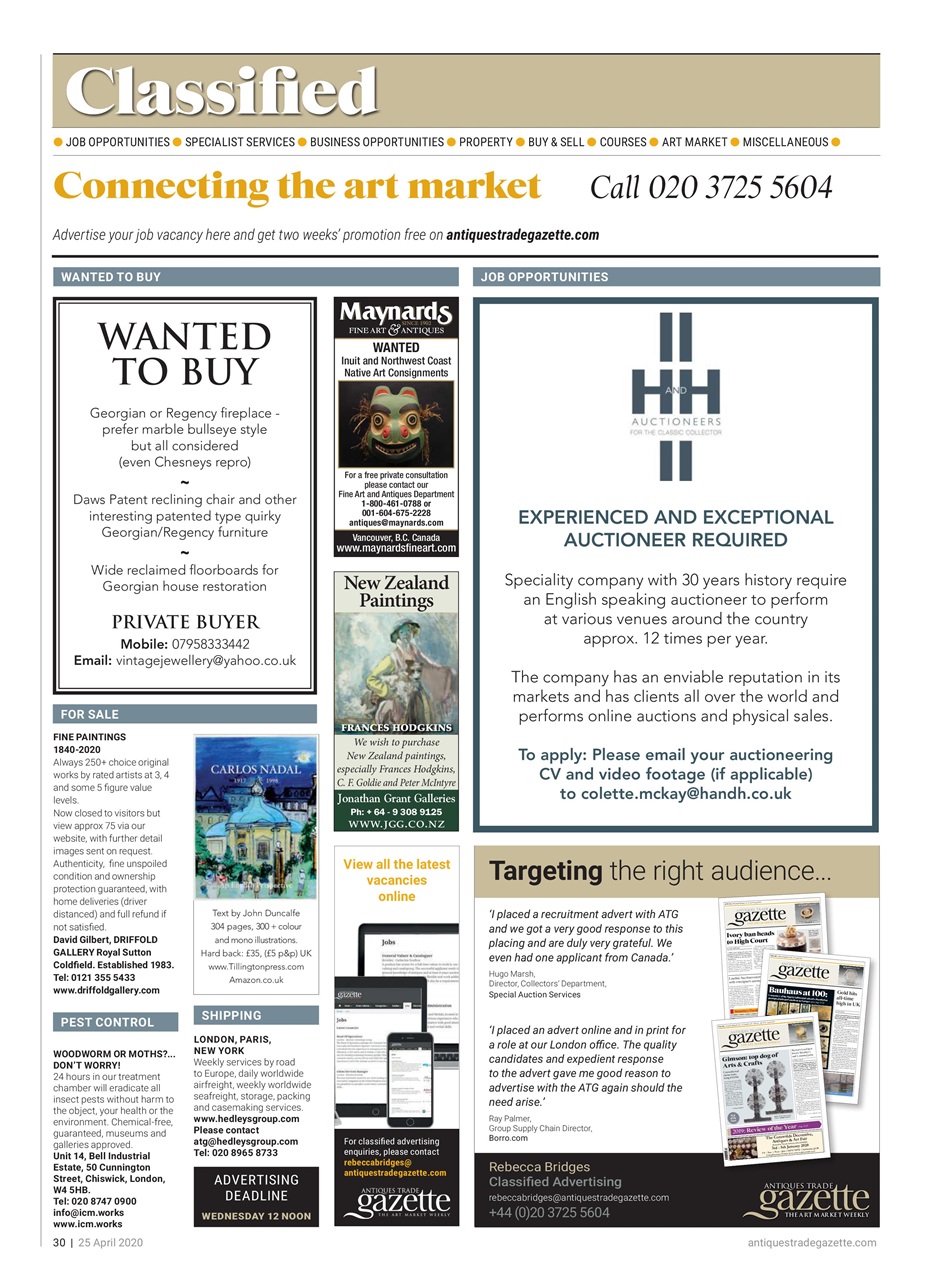 Antiques Trade Gazette Preview Pages