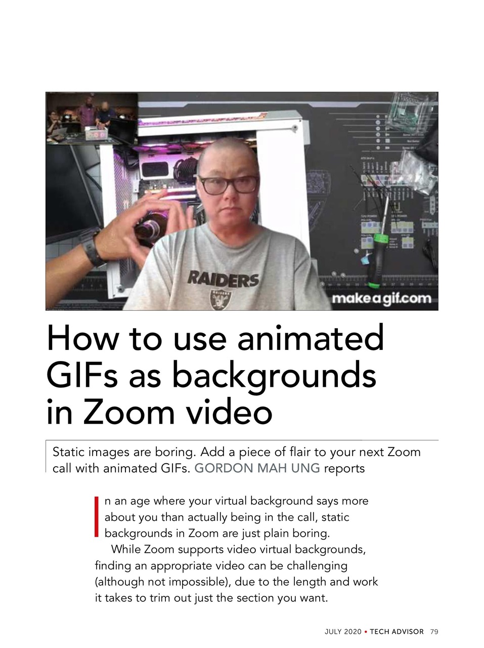 Tech Advisor Preview Pages