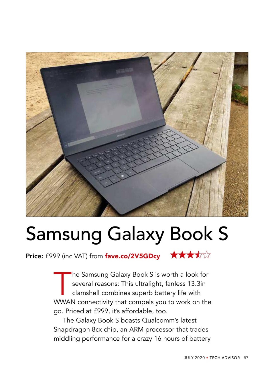 Tech Advisor Preview Pages