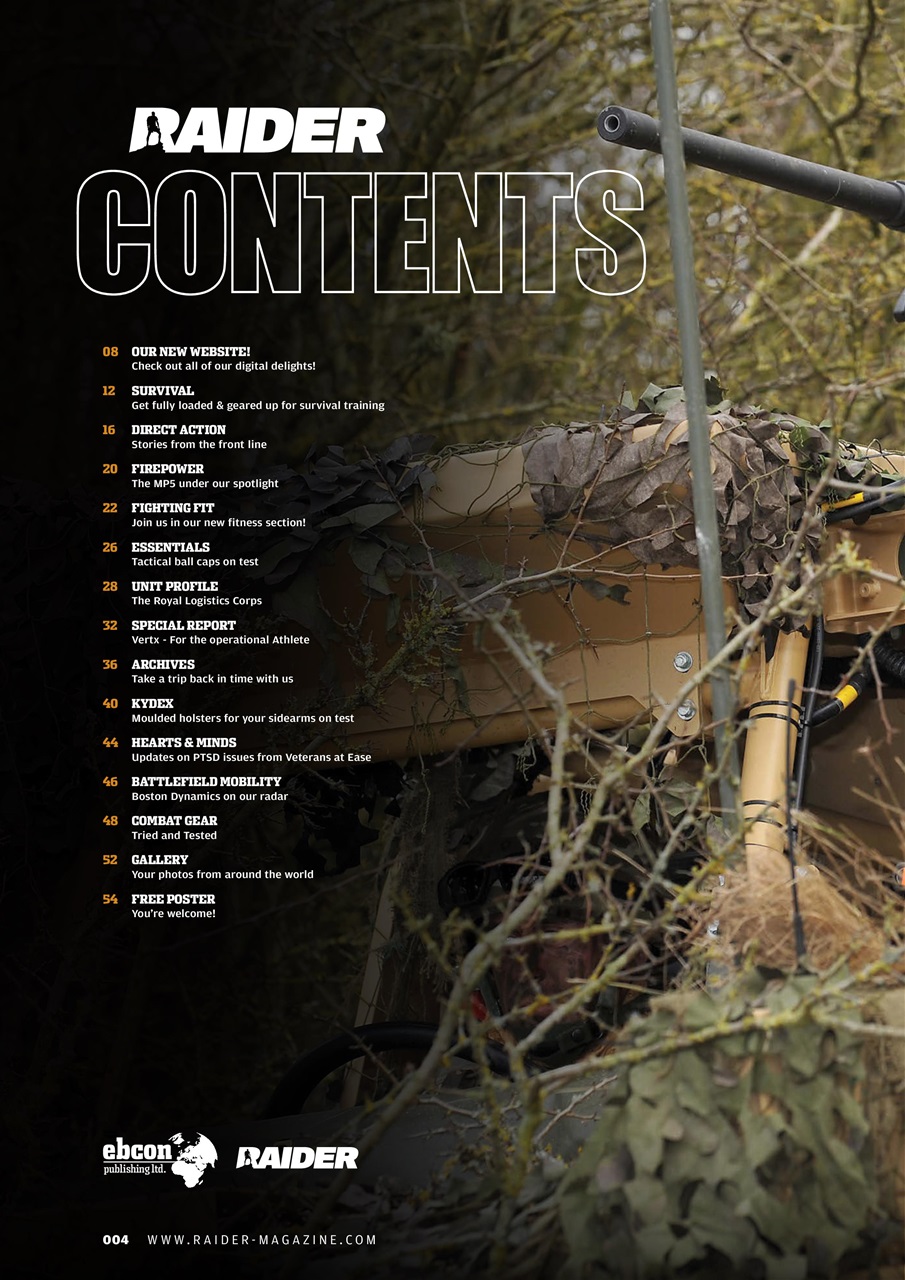 Raider Preview Pages