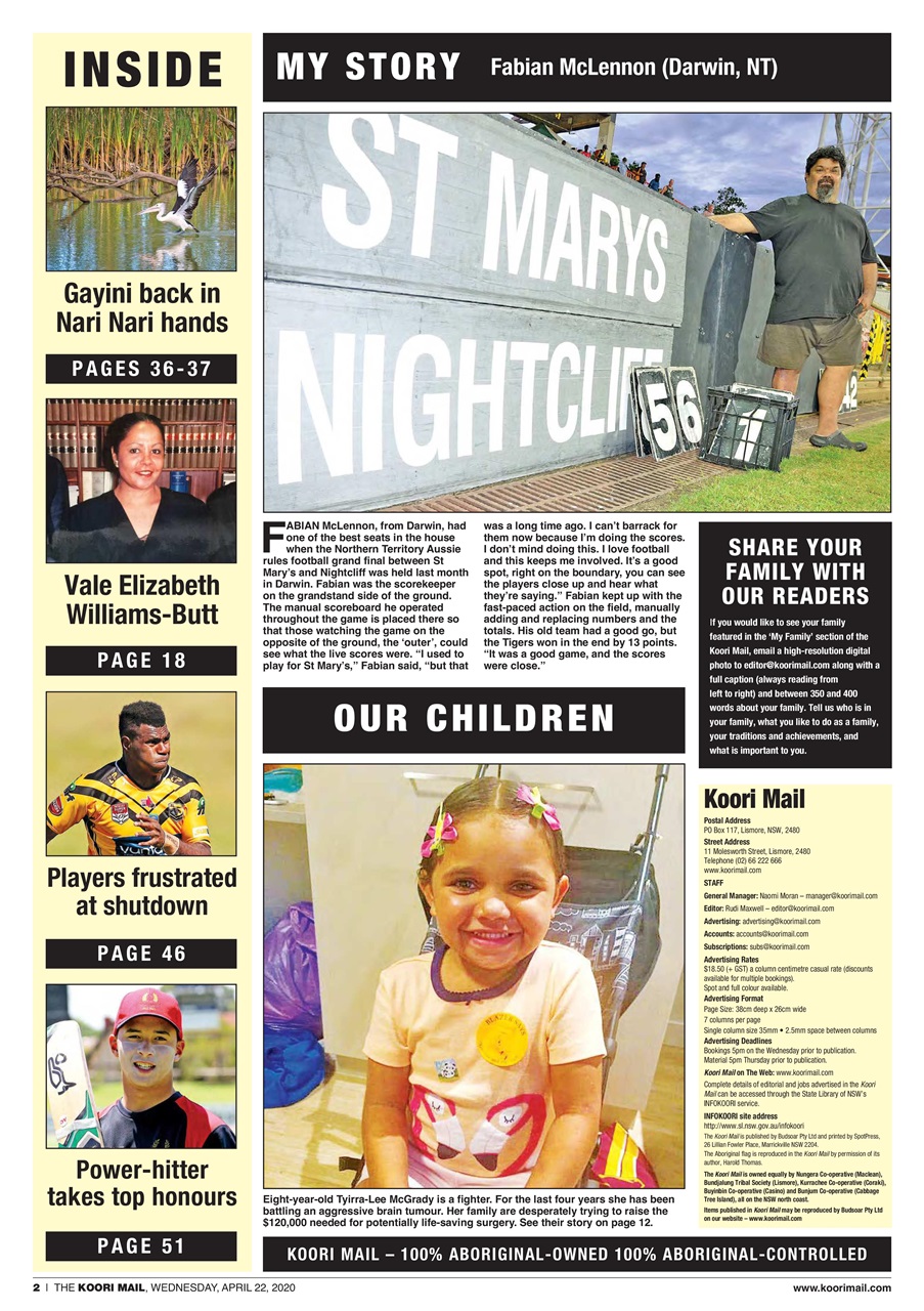 Koori Mail Preview Pages
